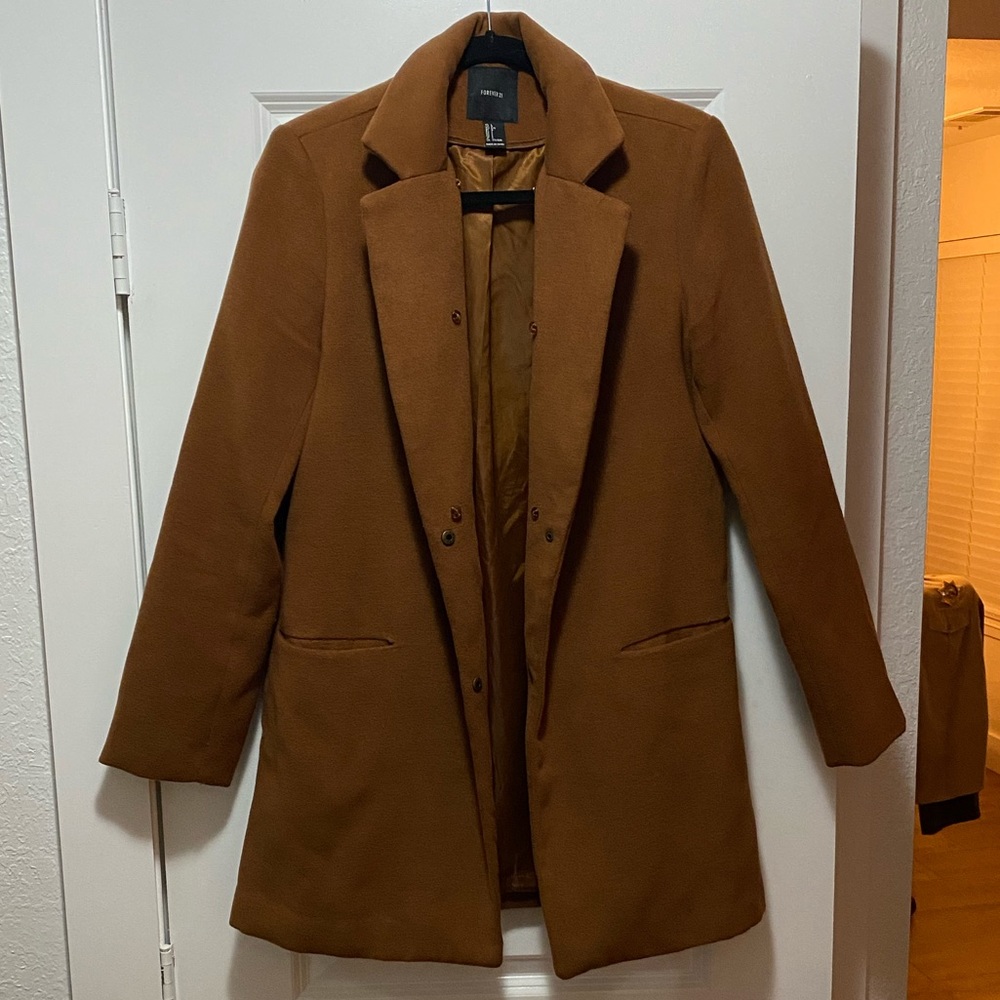 Brown coat